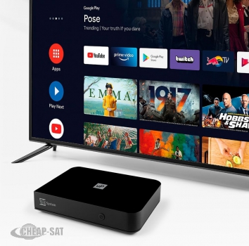 TELE System UP T24K AndroidTV™ DVB-T/T2  Google-zertifiziert